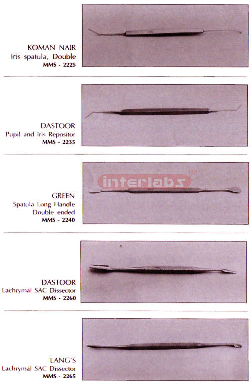 Dissectors Trephines